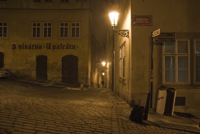 .. pražské mrazivé ráno..