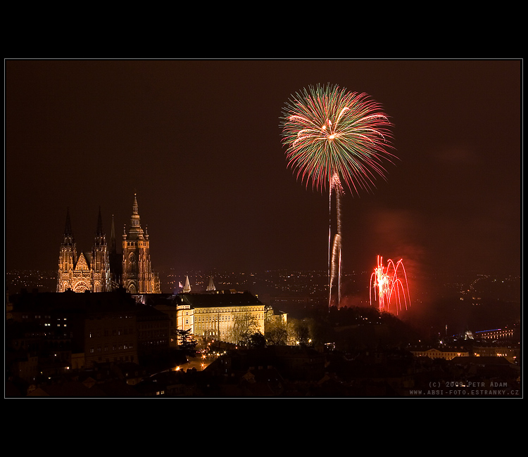 Novoroční ohňostroj 2009