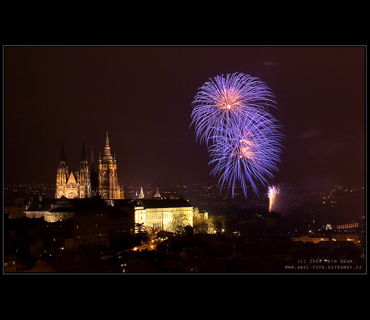 Novoroční ohňostroj 2009