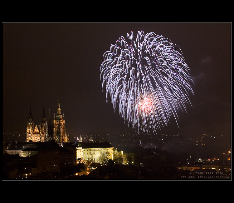 Novoroční ohňostroj 2009