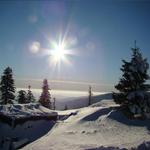 Na vrcholu Lysé Hory..