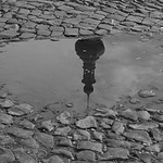 Zrcadlení kostelní věže