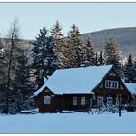 Jedna z harrachovských chaloupek