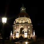 úplněk - radnice v LA