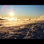 Sněhové moře-břeh