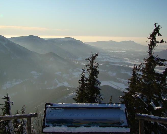 Pohled z Lyse Hory....