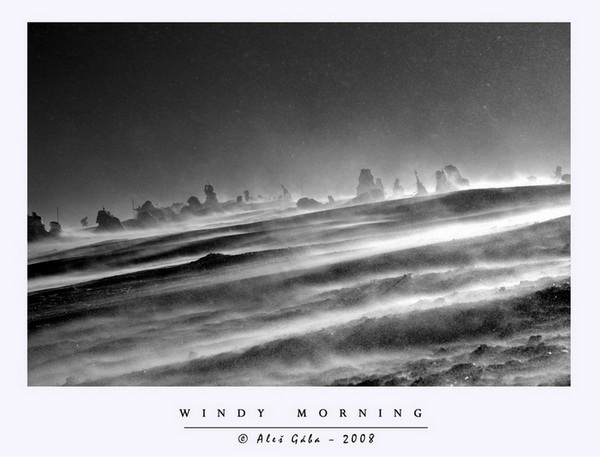 Windy Morning aneb utrápený skialpinista a jeho nedočkavy kamarád
