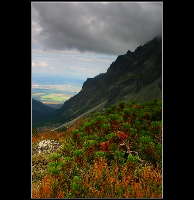 Tatry za Zbojnickou chatou