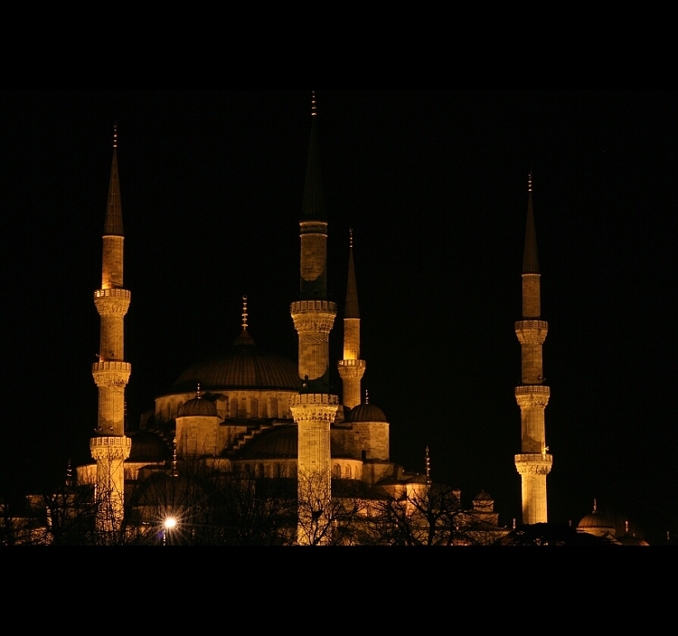 Istanbul "Modrá" mešita