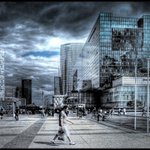 Člověk ve městě...