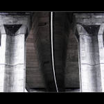 ... Under the road bridge ...