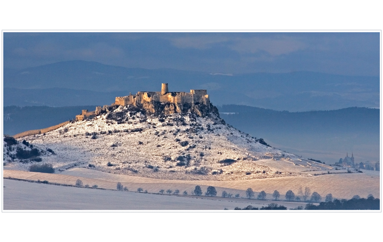 Hrad v zime
