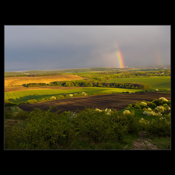 ...nebeské malování...