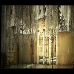 Odraz v okně strážnice