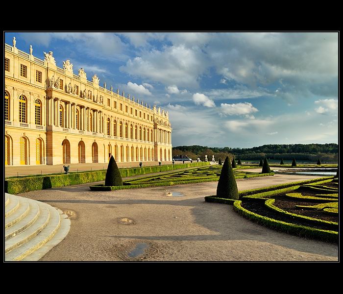 podvečerní Versailles