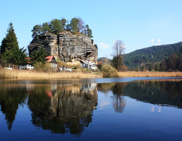 skalní hrad Sloup
