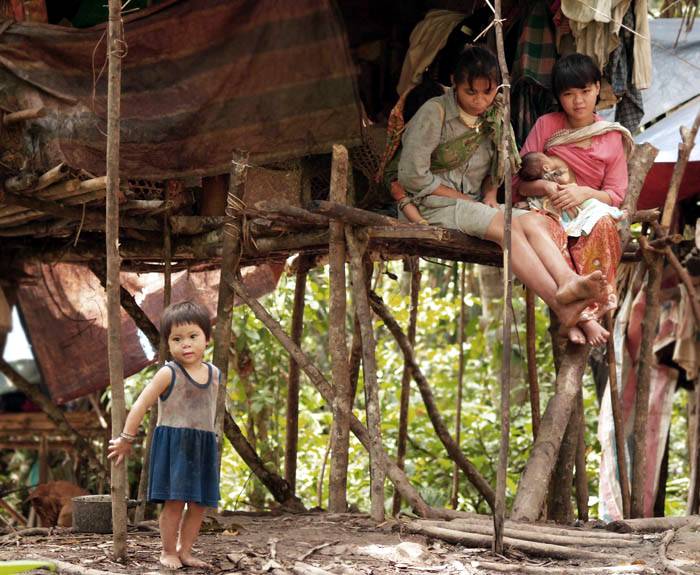 pralesní Penan - Borneo