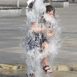 Osvěžení vodotryskem