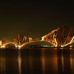 Na prvniho maje o pulnoci -Forth rail bridge Edinburgh