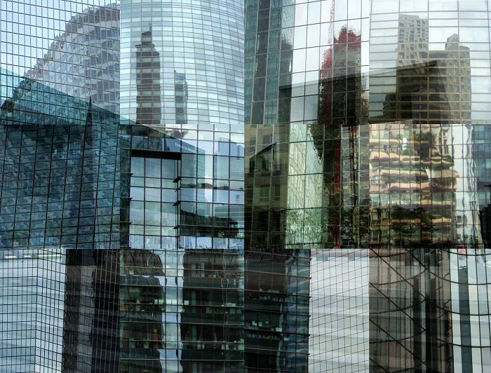 odrazy v La Defense