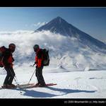 Kamčatka - odpočinek během sjezdu ze sopky