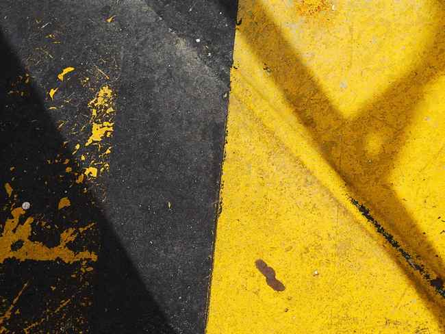 black and yellow