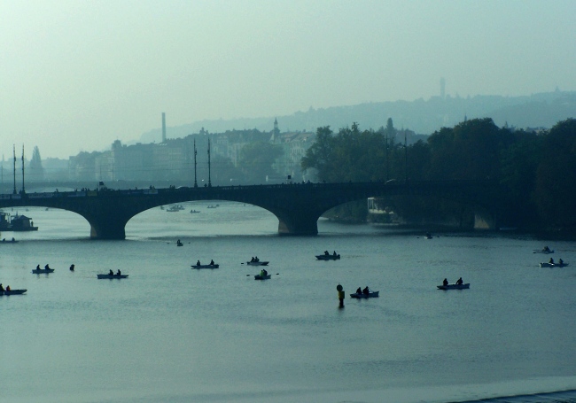 Podzim na Vltavě