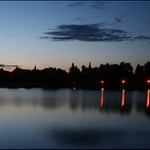 Večerní rybník v Zábřehu