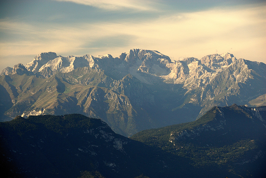 Brenta jako na talíři.