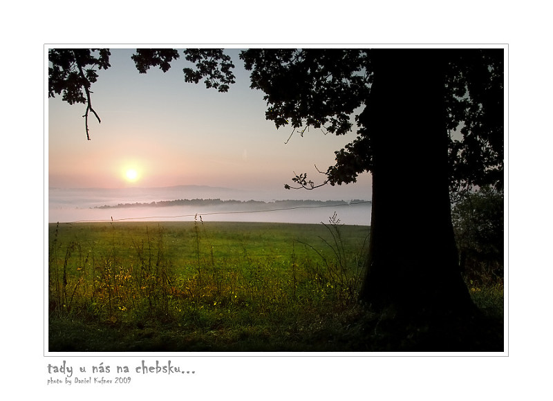 Tady u nás na Chebsku