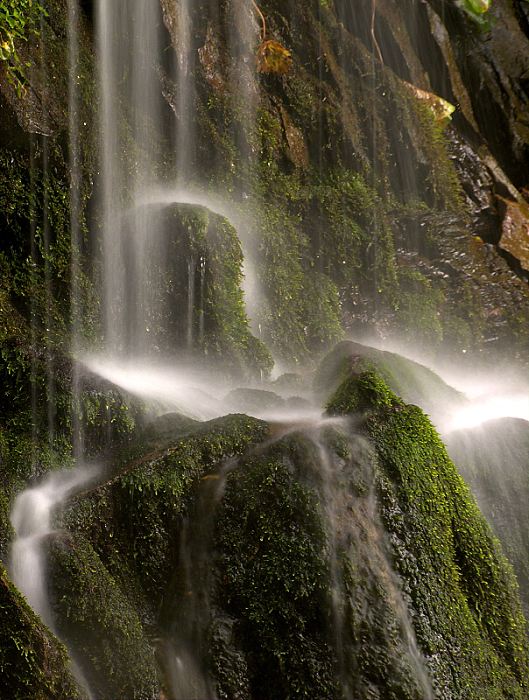 Bučací vodopád v Beskydech