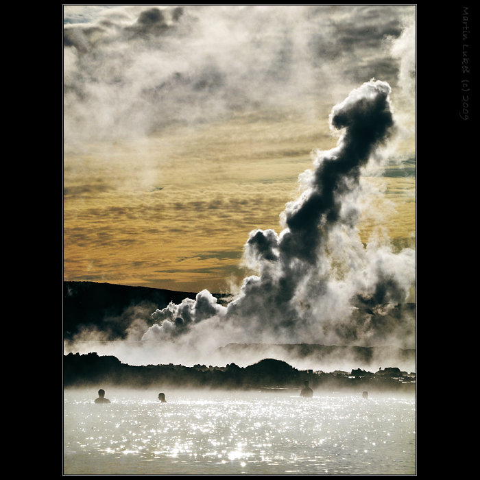 blue lagoon sunrise