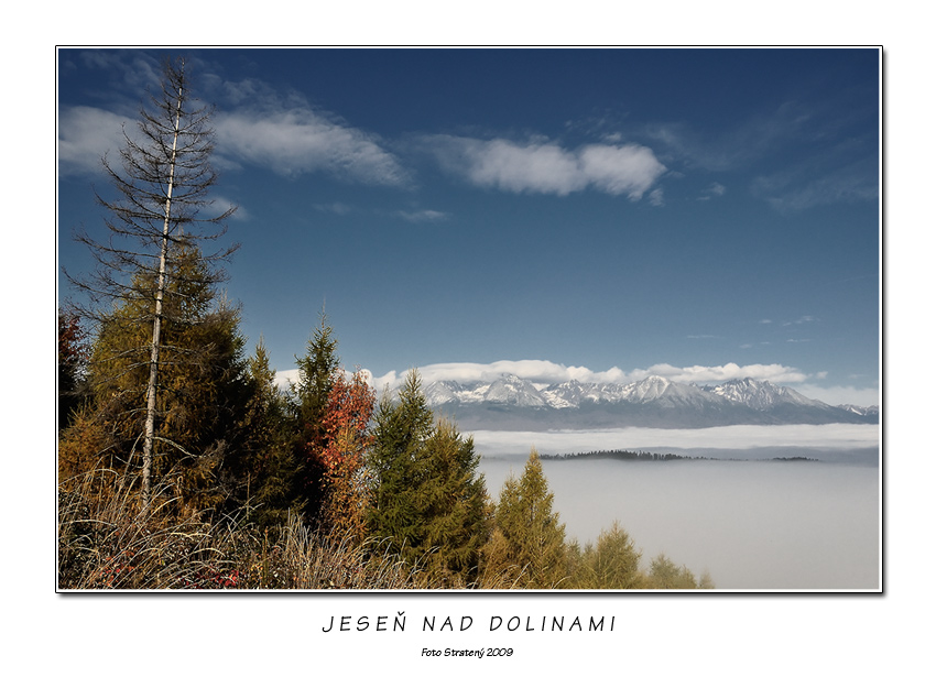 Jeseň nad dolinami