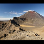 Sopka Mt. Ngauruhoe - New Zealand