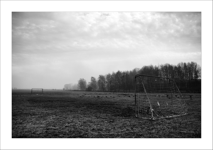 stadion po sezoně....