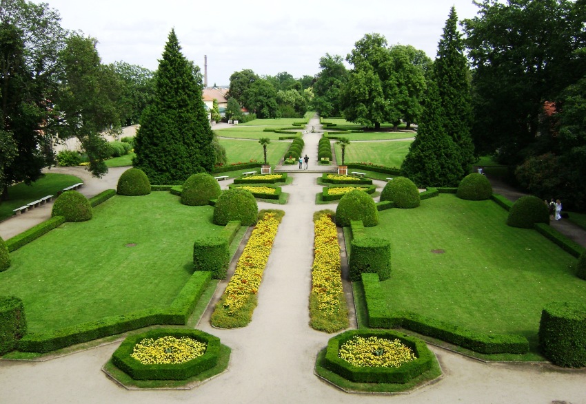 Zámecký park v Libochovicích