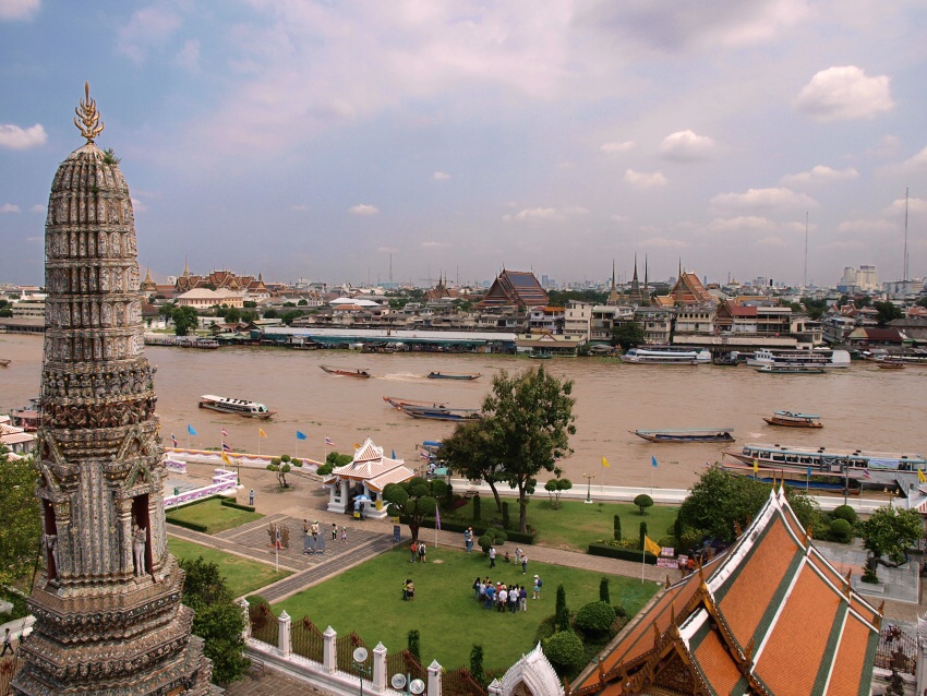 Bangkok, řeka Chao Phraya