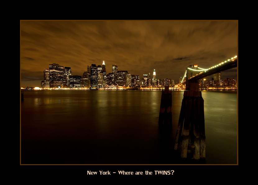 New York - Where are the TWINS?