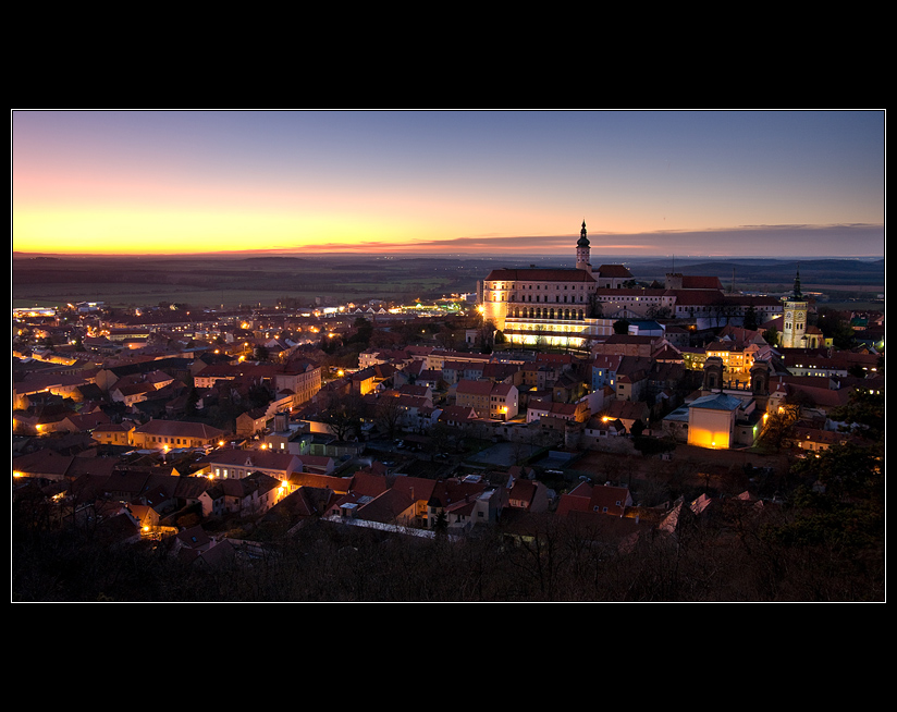 Mikulov večerní