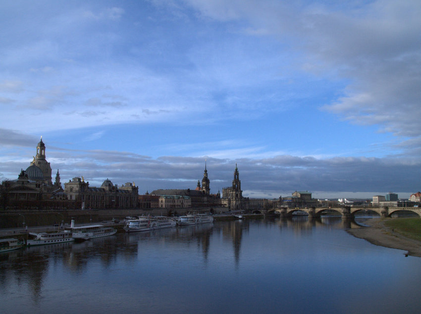 Modré panorama
