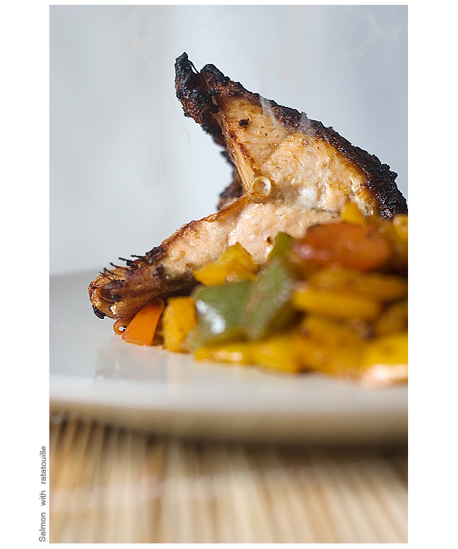 Ratatouille s lososem