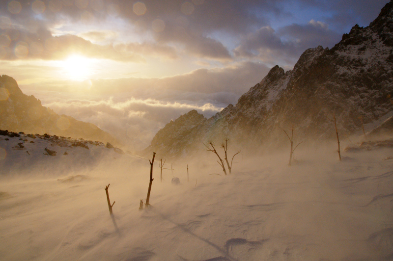 Ráno u Teryho chaty II