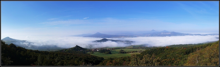 České středohoří z Plešivce