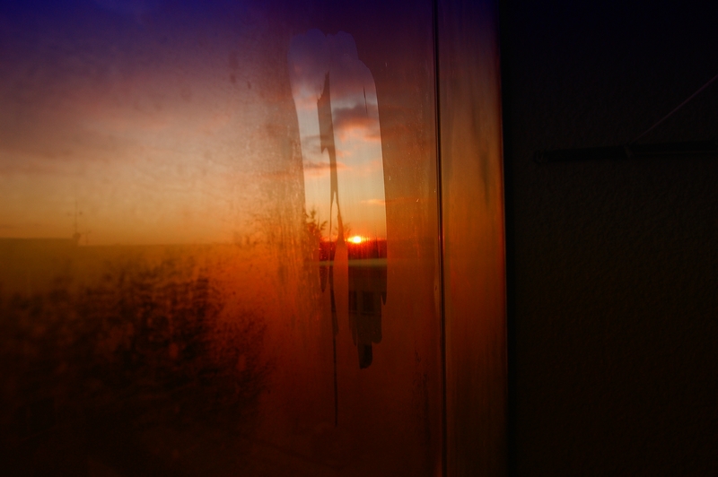 Ten seconds before sunrise...