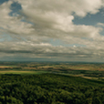 Výhľad z Gýmešského hradu