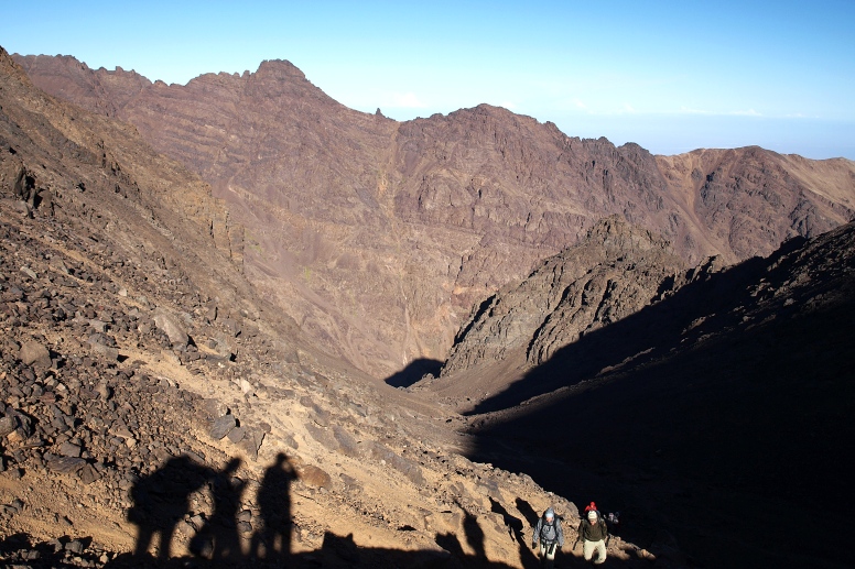 vystup na Dzebel Dubkal