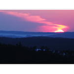 Západ nad Berounkou