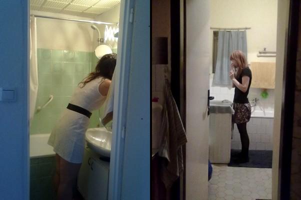 getting ready for wedding / sex
