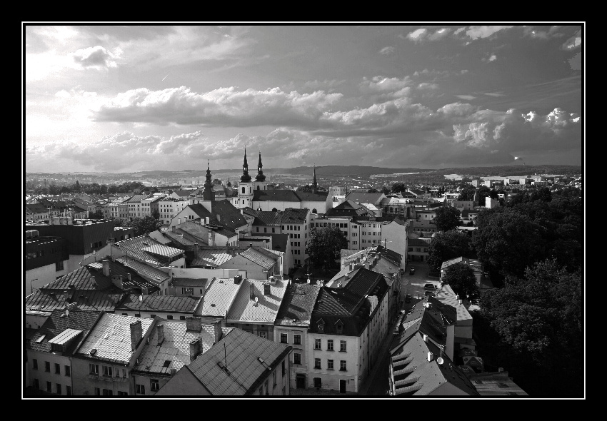 Jihlava z věže