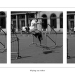 Flying on roller